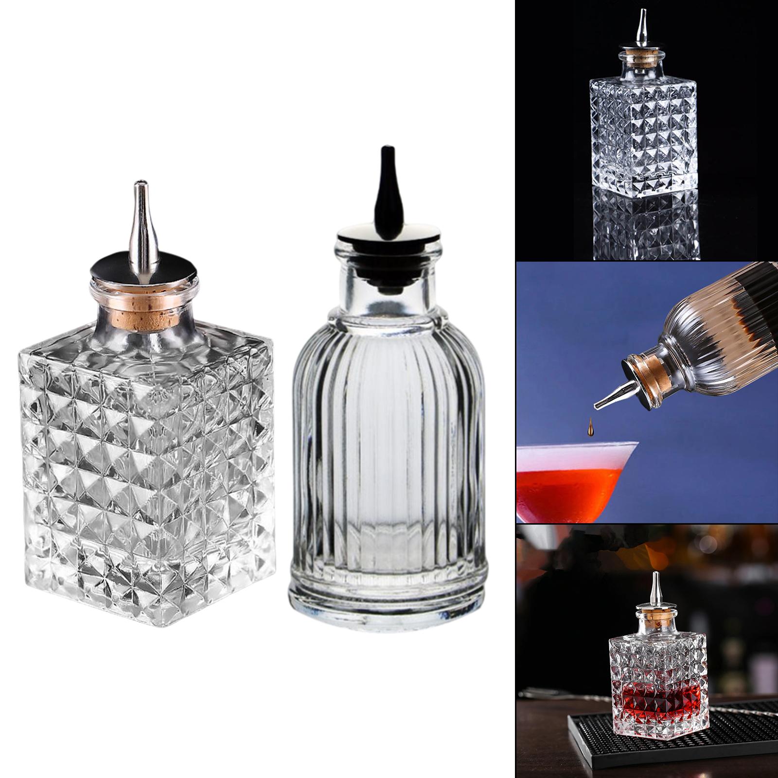 Bitters Bottle  Decanter Dasher Bottle  Home Desktop Living Room