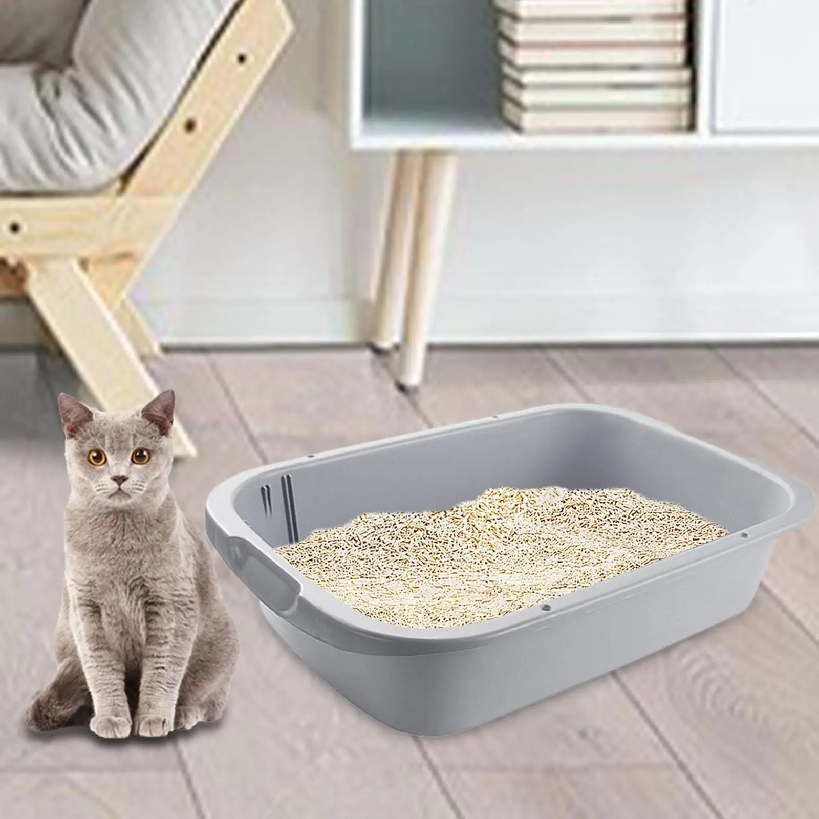 Pet Litter Tray Potty Toilet Bedpan Open Litter Box for Hamsters