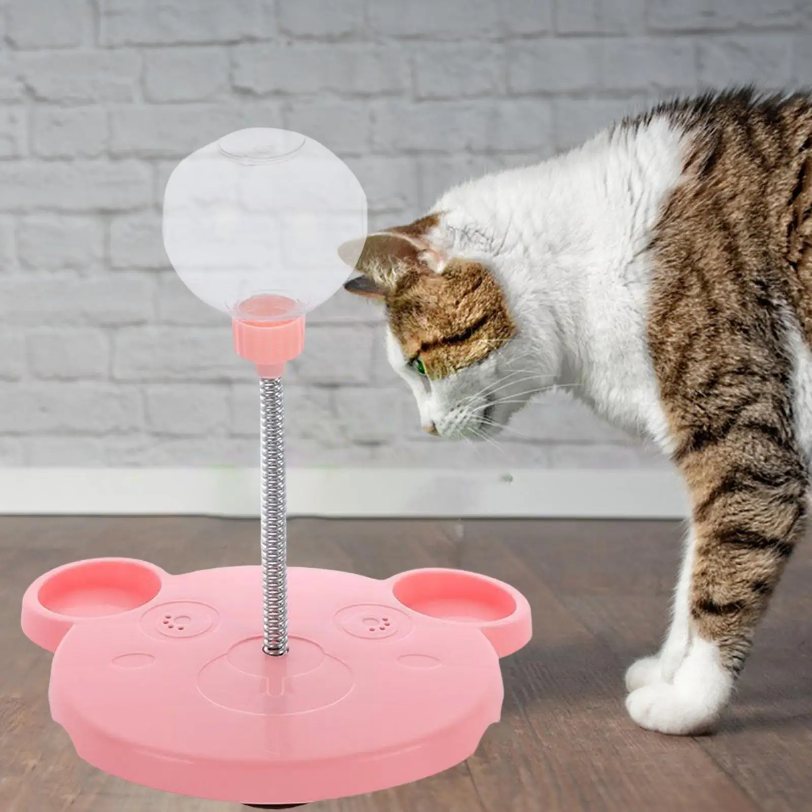 Durable Dog Cat Slow Feeder Toy Bite Resistant Treat Dispenser for Exercise