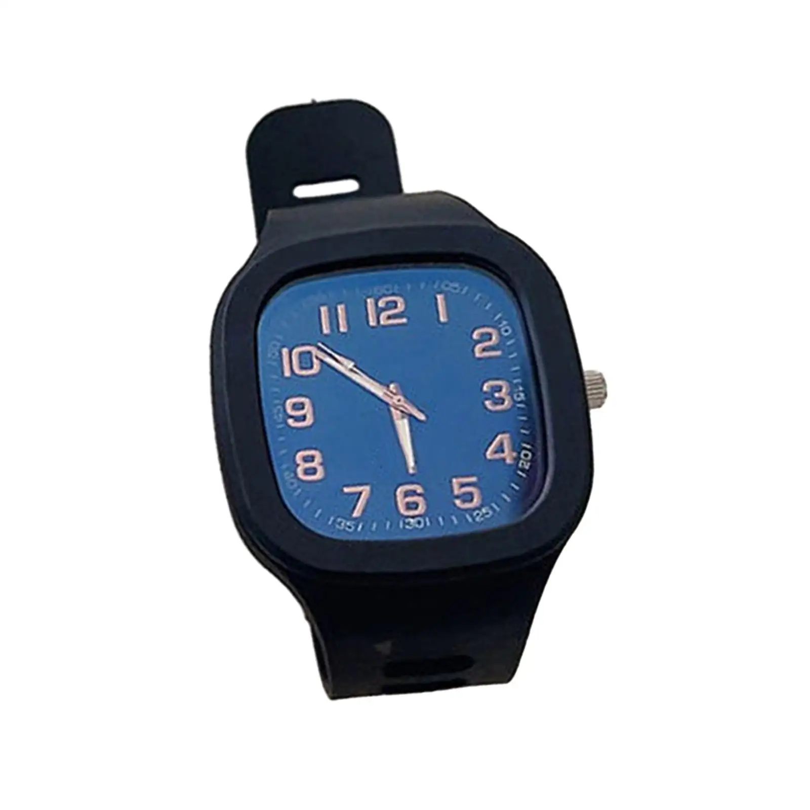 Analog Watch Silicone Band Dial Bracelet Watch Electronic Watch for Students Kids Men Women Female Male Valentines Day Gifts