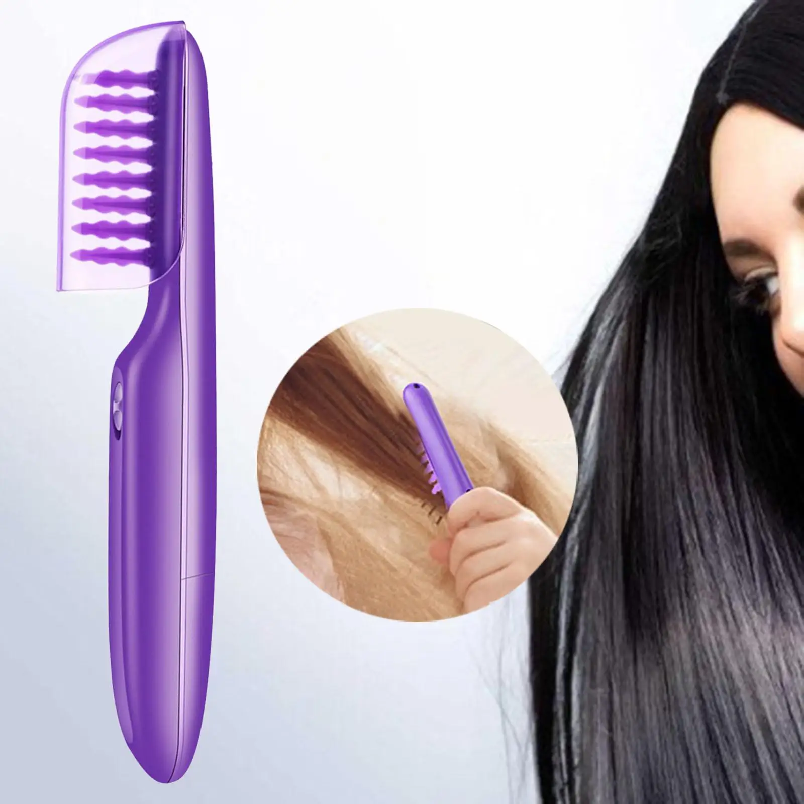  Brush Comb Professional Curly Thick  Hair-Detangler Straightening Wet Fine Detangle Comb for  Styling
