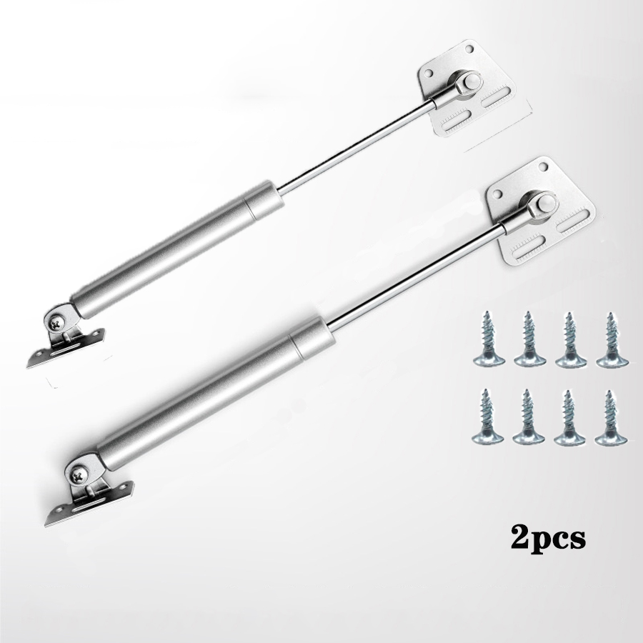 Description Picture 2 of item2pcs 100N/22lb Gas Shock Strut, Gas Spring Shock Lift, 11.4 Inch Gas Spring Shock With L-Type Mounts For Cabinets Window Toy Box