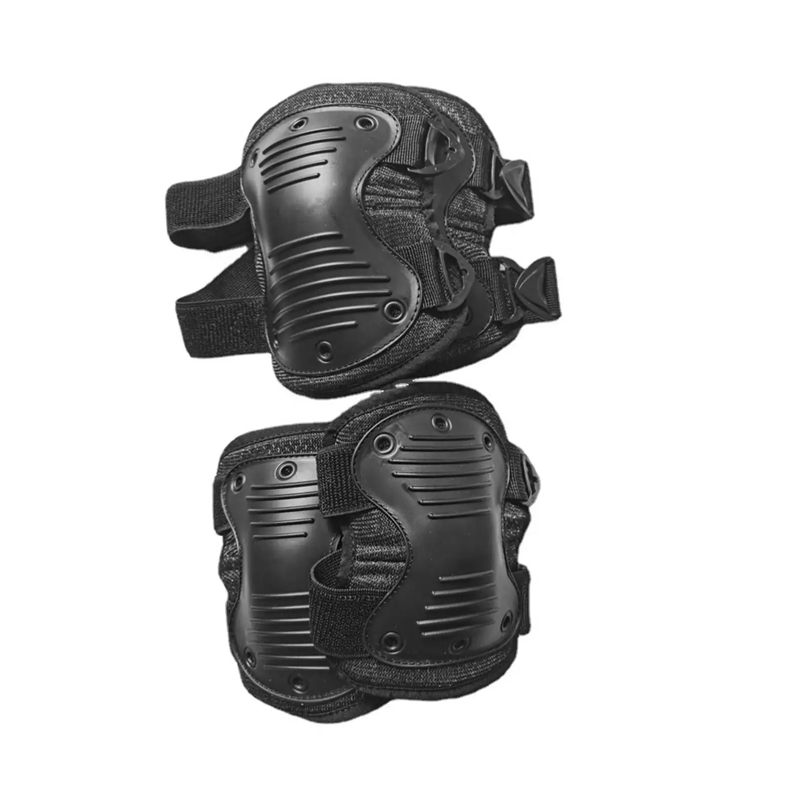 4Pcs Knee Elbow Pads Outdoor Protective Thick Sponge Protection Knee Sleeves for Rollerblading Scooter Unisex Skating Men Women