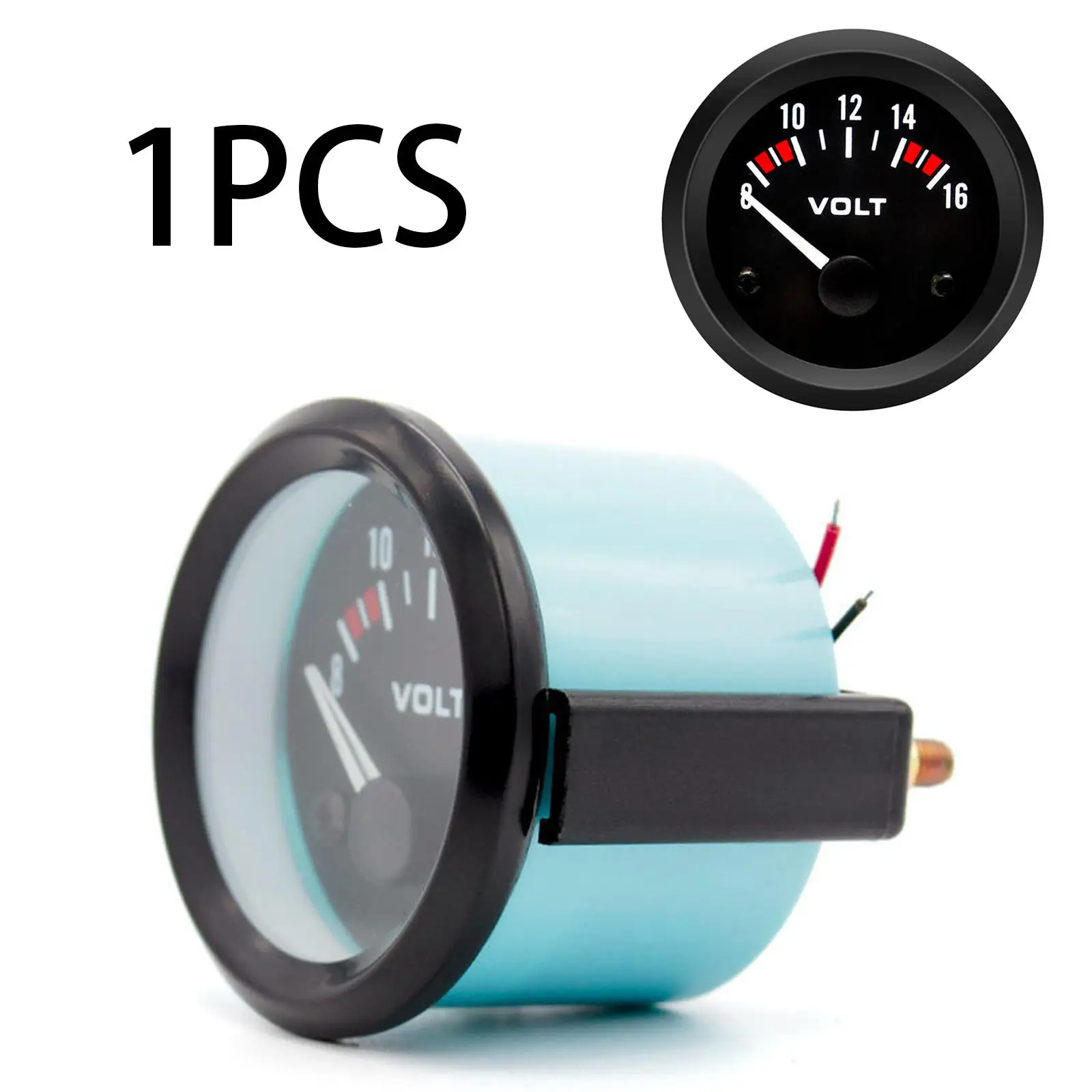 Voltage Gauge Waterproof 12V DC for Most Car Assembly Professional