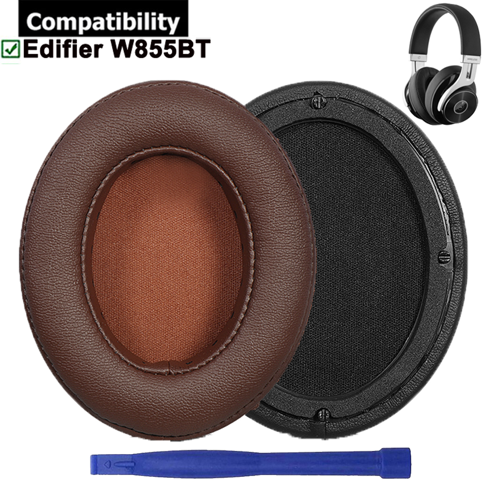 Replacement Earpads Ear Pads Cups Cushions Muffs Repair Parts for Edifier W855BT Headphones