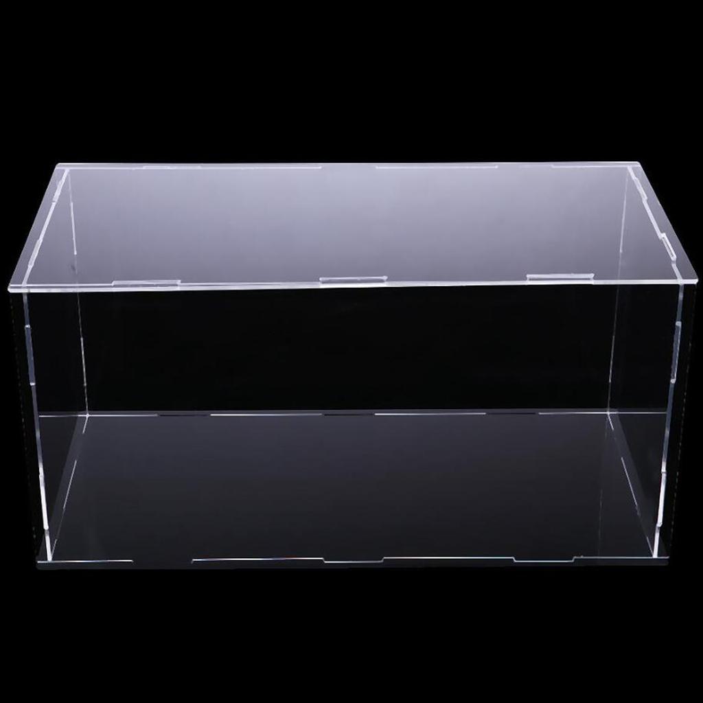 Clear Display Box Displaying Toy  for Dolls Model Car Collectibles