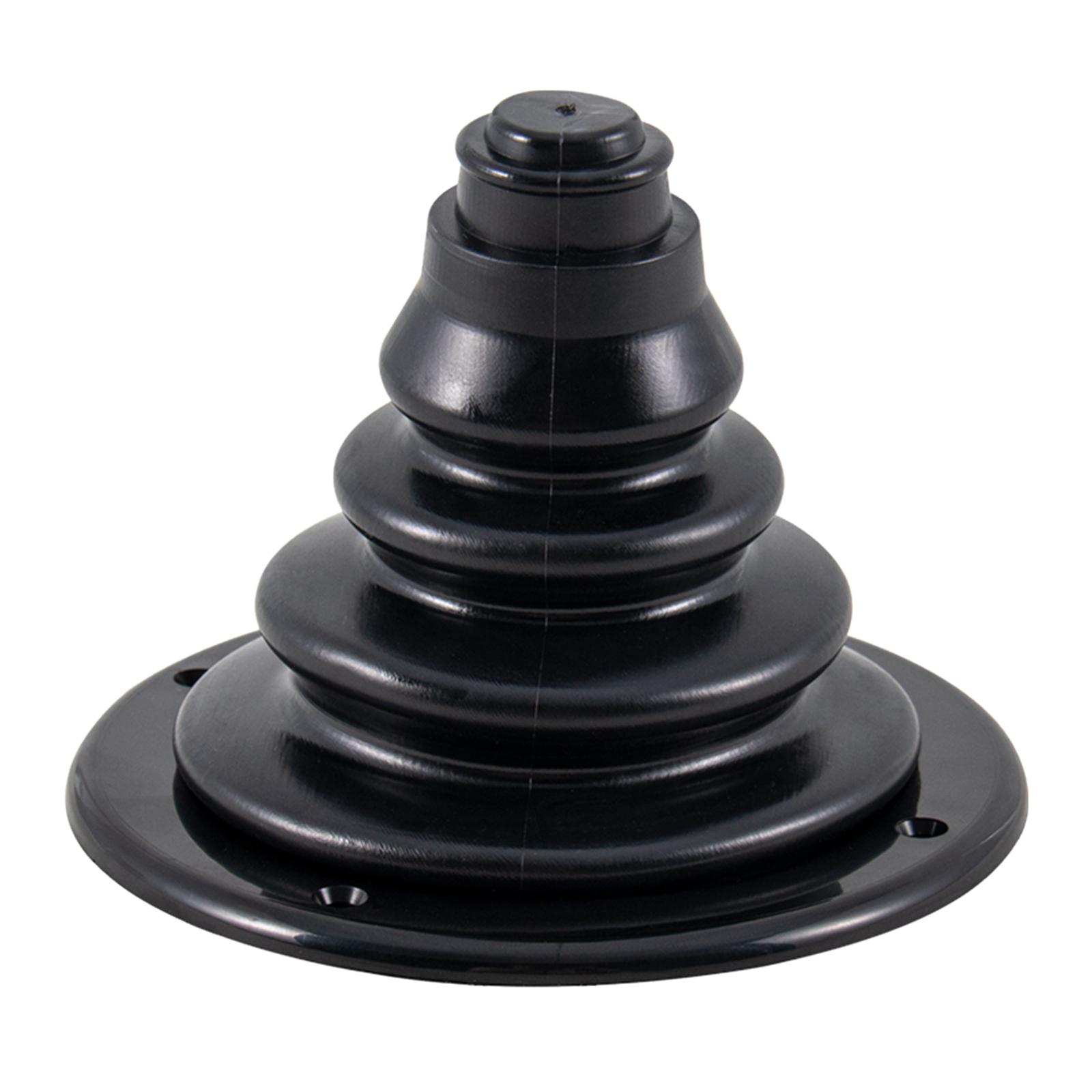 Boat Motor Well Boot Protector Cover Silicone Rigging Steering Shift Hole Cover Rigging Cable Boot for Ship Kayak Marine