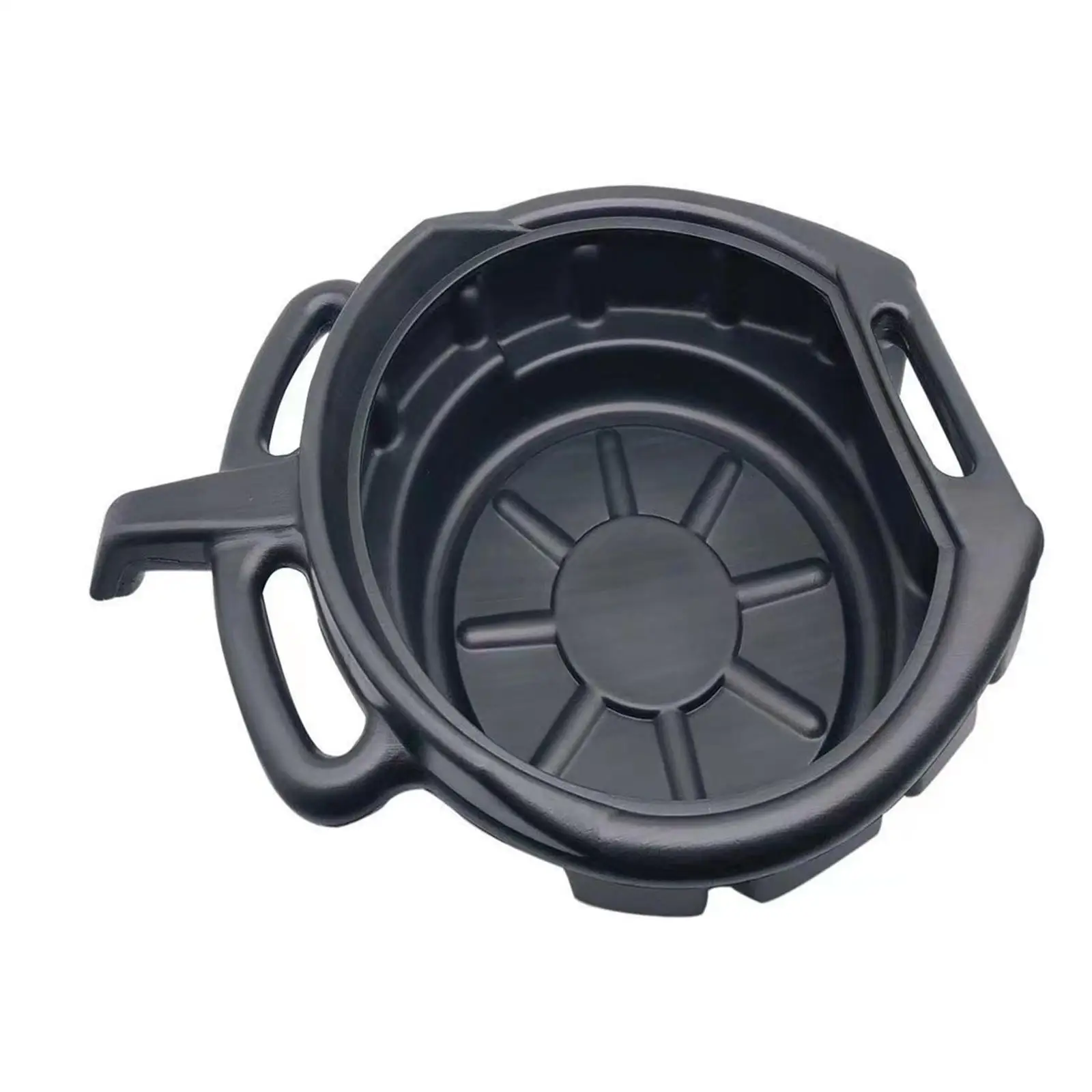 Oil Drain Container Can Tray Waste Engine Oil Collector Leak Large Capacity Drain Pan Accesories for Car Fuel Fluid Garage