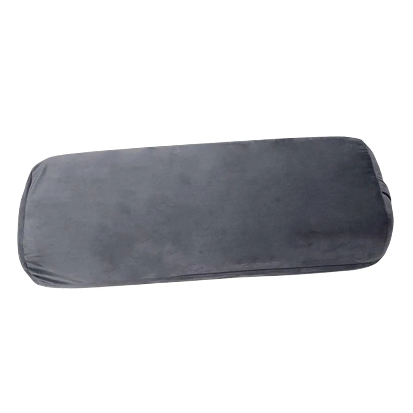 Yoga Bolster Pillow Removable Washable Cover Comfortable Sponge Meditation Cushion Support Pillow for Legs Soft Support