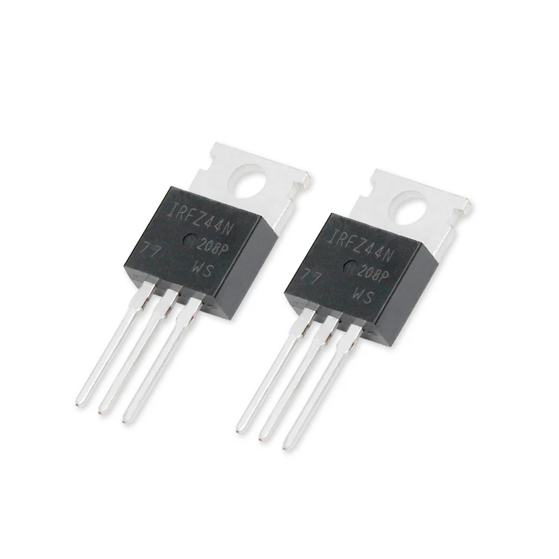 10PCS/Set 55V 49A IRFZ44N IRFZ44 Power Transistor MOSFET N-Channel HOT 