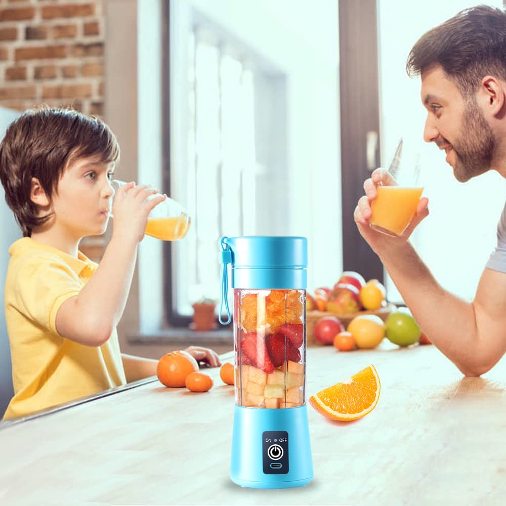 Title 13, Mini Electric Juicer Portable Blender Cup USB C...