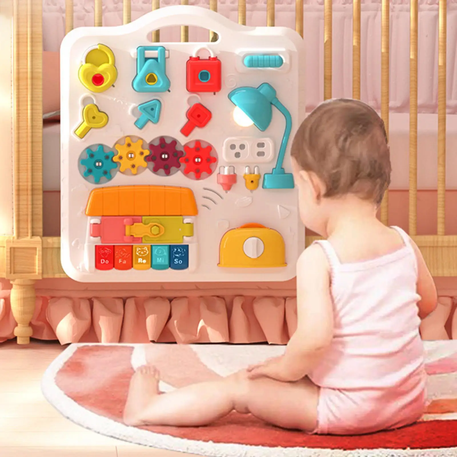 Learning Table Learning Tool Educational Toy Colorful Detachable for Girls