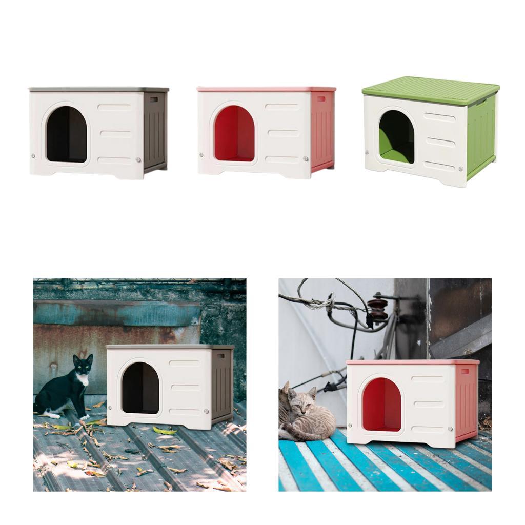 Title 6, Feral Cat House Resistente alle intemperie Habi...