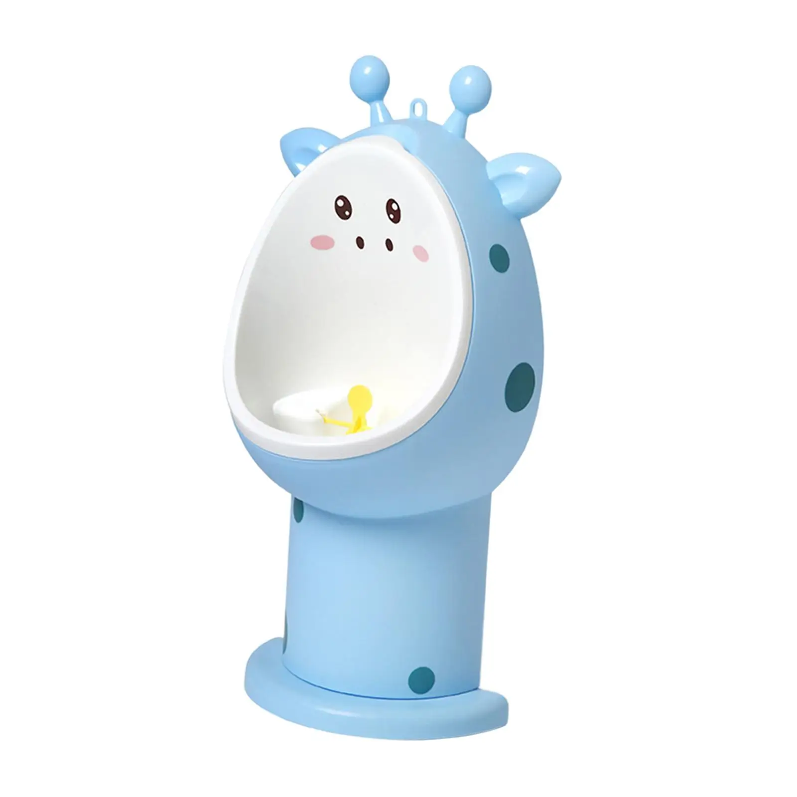 Toddler Pee Trainer Potty Urinal Toilet Boy Standing Urinal Built in Rotating Windmill Convenient Cute Baby Potties Wall Mounted