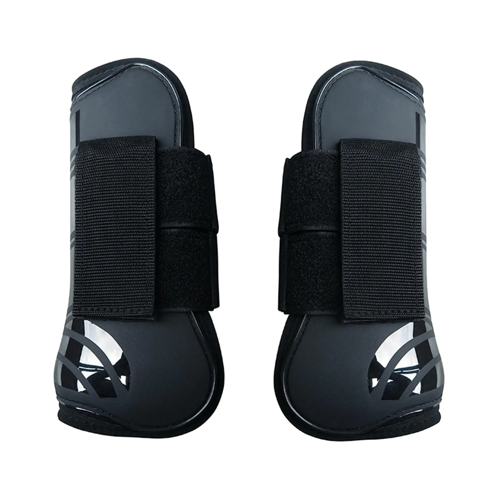 PU Protective Lightweight Adjustable Horse Tendon Boots Fetlock Boots for
