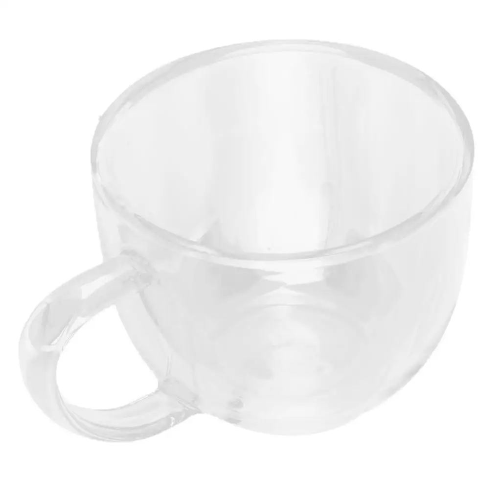  Cups Double-Layer Glass Coffee Mugs 200ml. Microwave, freezer with NO .