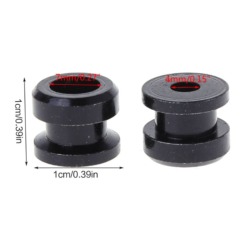 1 paar Gitarre Nicht-slip Strap Lock Taste Schnalle Basis – Detail 1