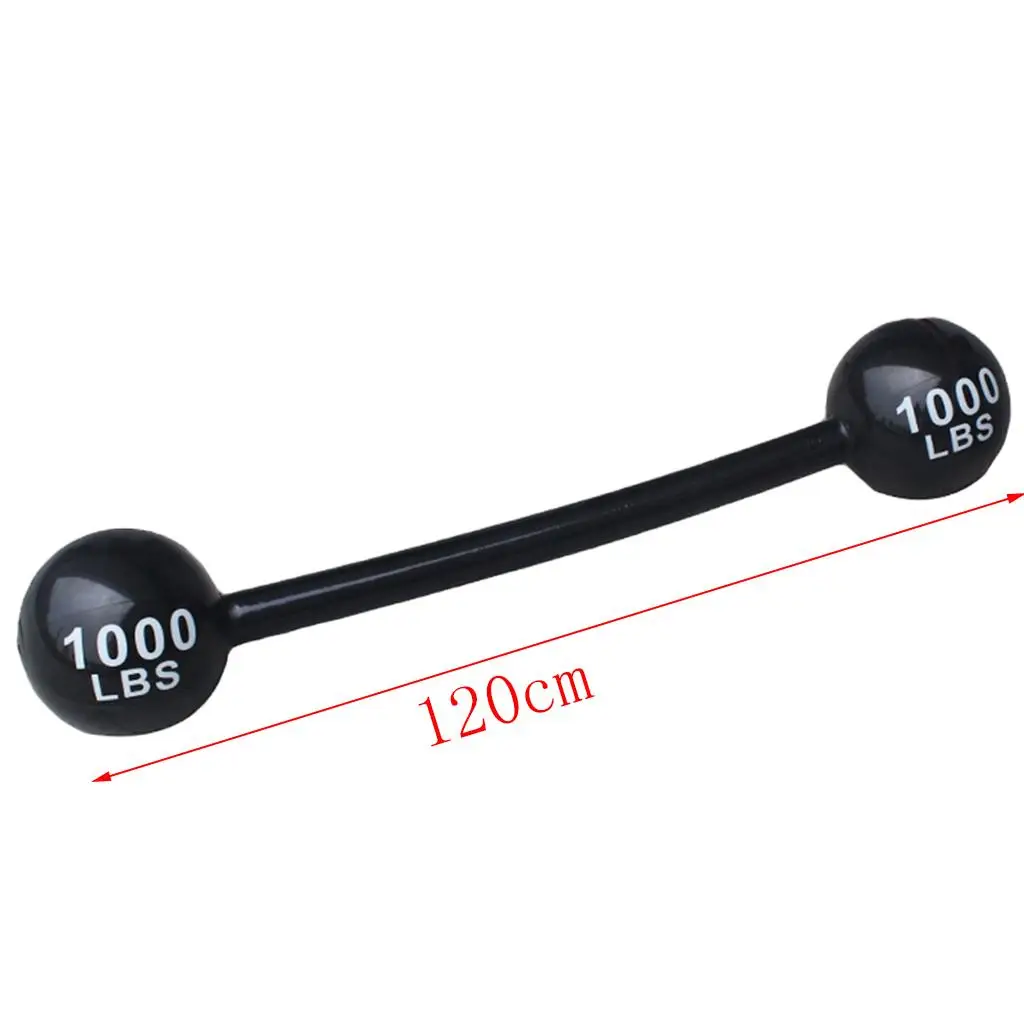 Inflatable Barbell Kids Fitness Indoor Outdoor Dumbbell Toys Party Strongman