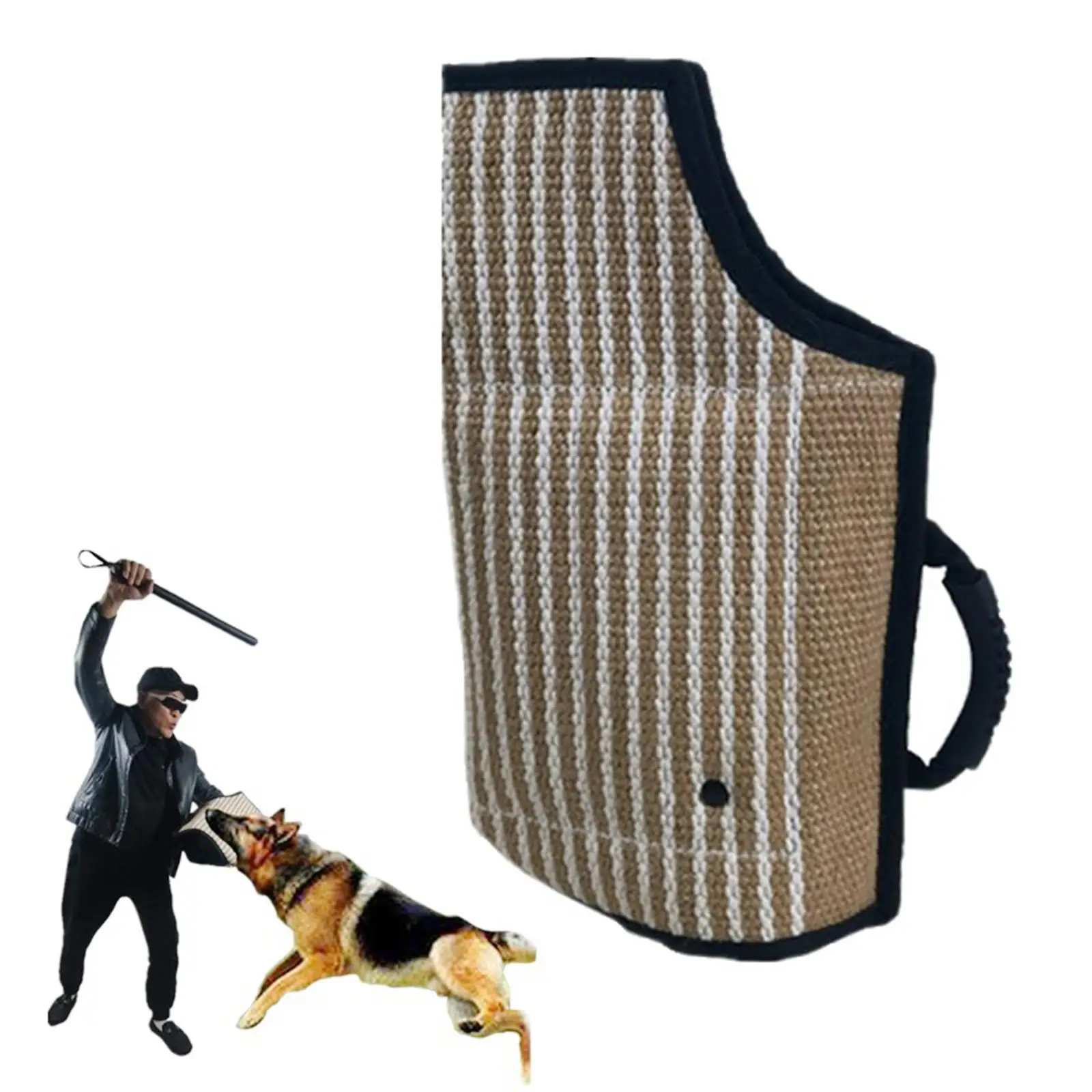 Durable Dogs Chew Jump Training Tug Jute for Training German Arm Medium to Large Dogs Young Dogs