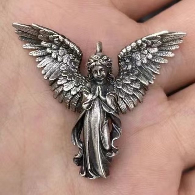 Vintage Praying Angels Sterling Silver Charms popular