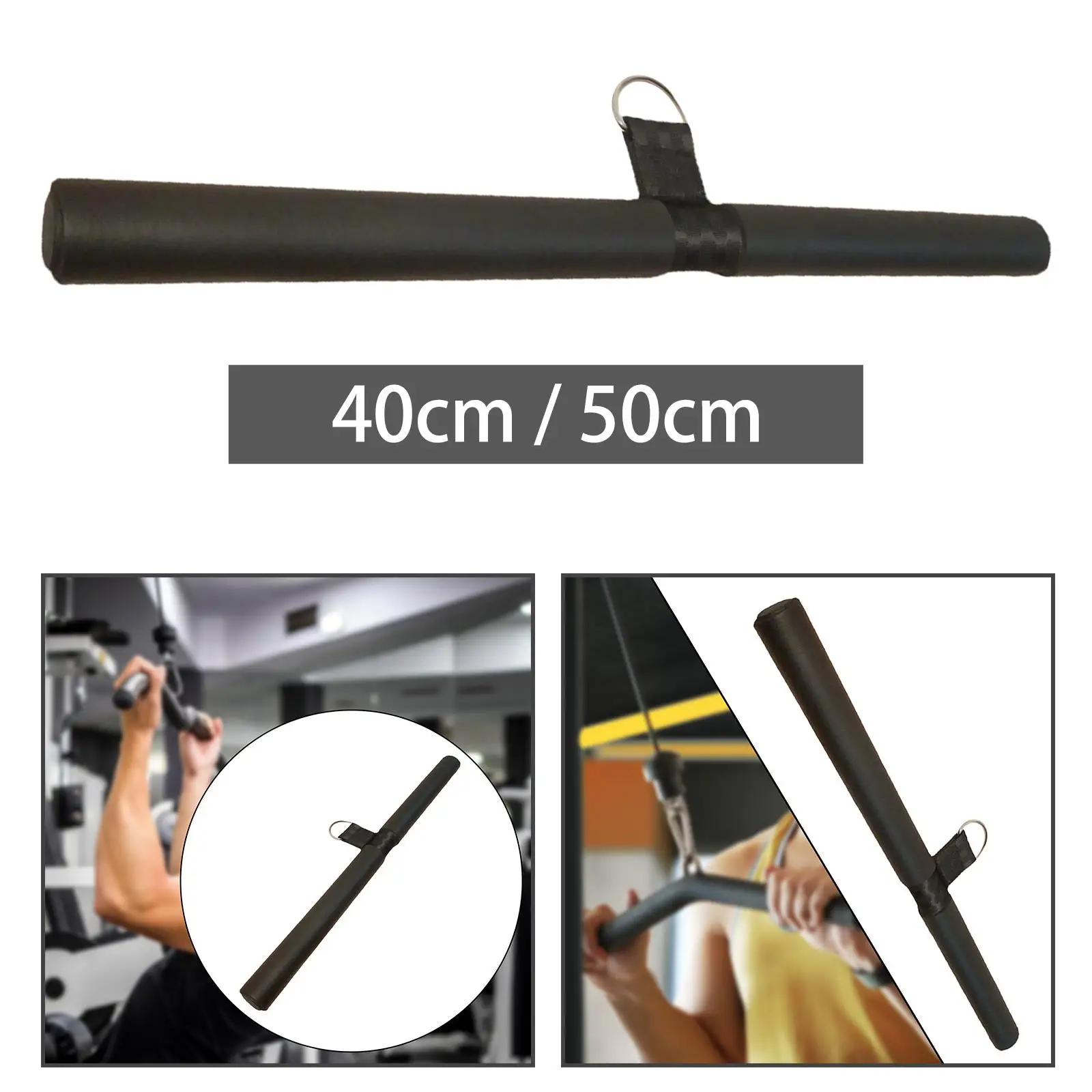 LAT Pull Down Bar for Cable Pulley System Muscle Exerciser Strength Training
