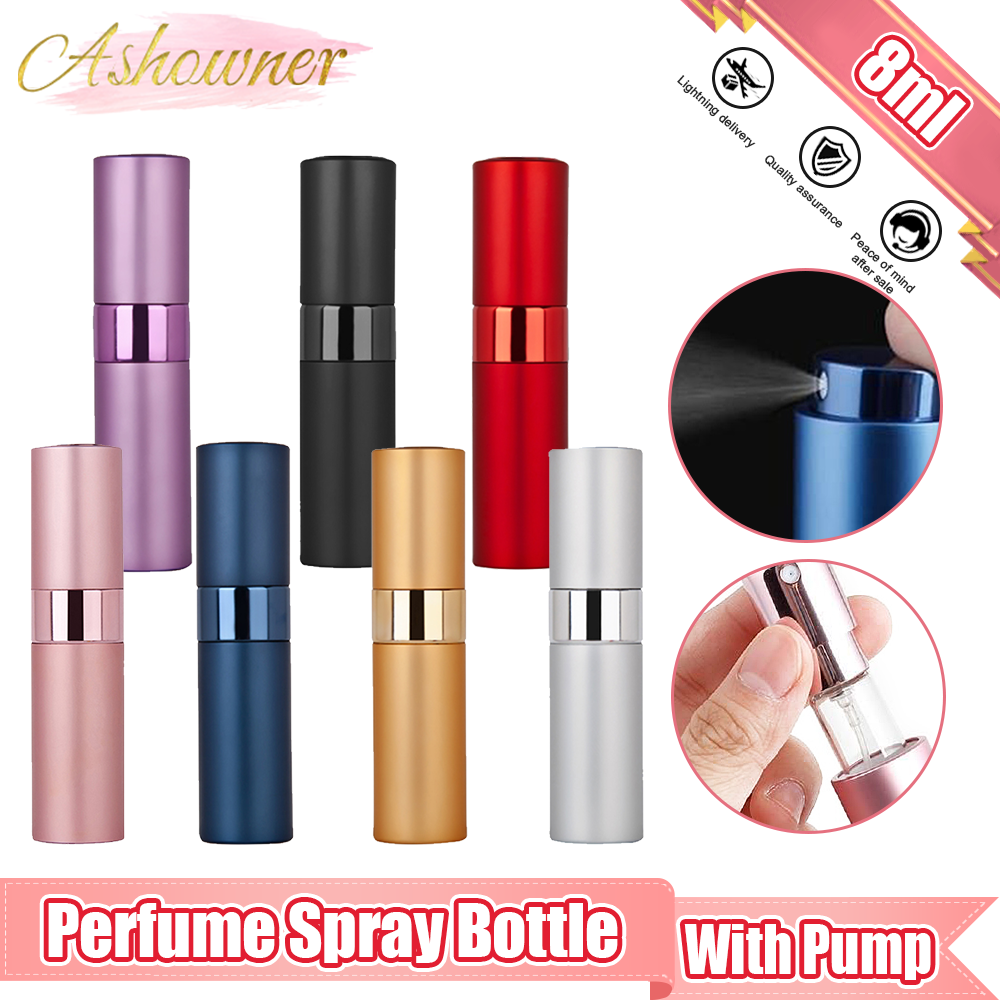 Best of 8ml Perfume Atomizer Perfume Spray Bottle With Pump Empty Container Portable Atomizer Perfume Bottle Cosmetic Travel Bottles Reviews & Tips