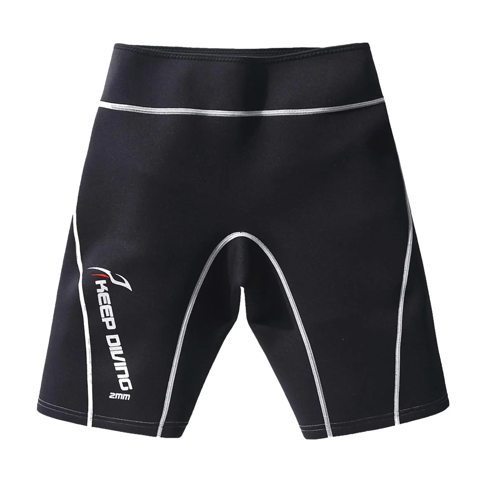 Women`s Men`s Neoprene Shorts 2mm Diving Shorts Keep Warm Swim Pants for Aerobic Surfing Swimming Cold Water Sports Sauna Sweat