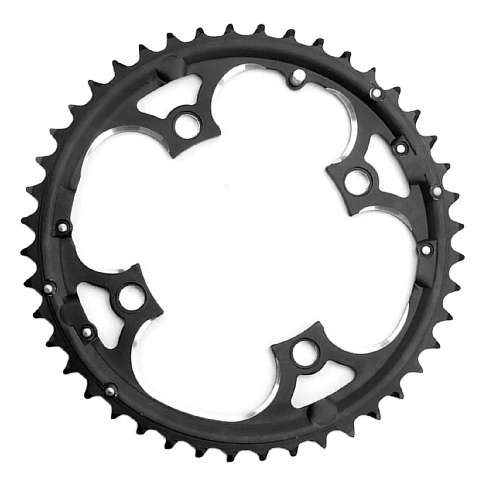 Round Bike Chainring BCD 104mm Sprocket Bicycle Crankset Chainwheel Chain Ring for Mountain Bike Folding Bike Parts