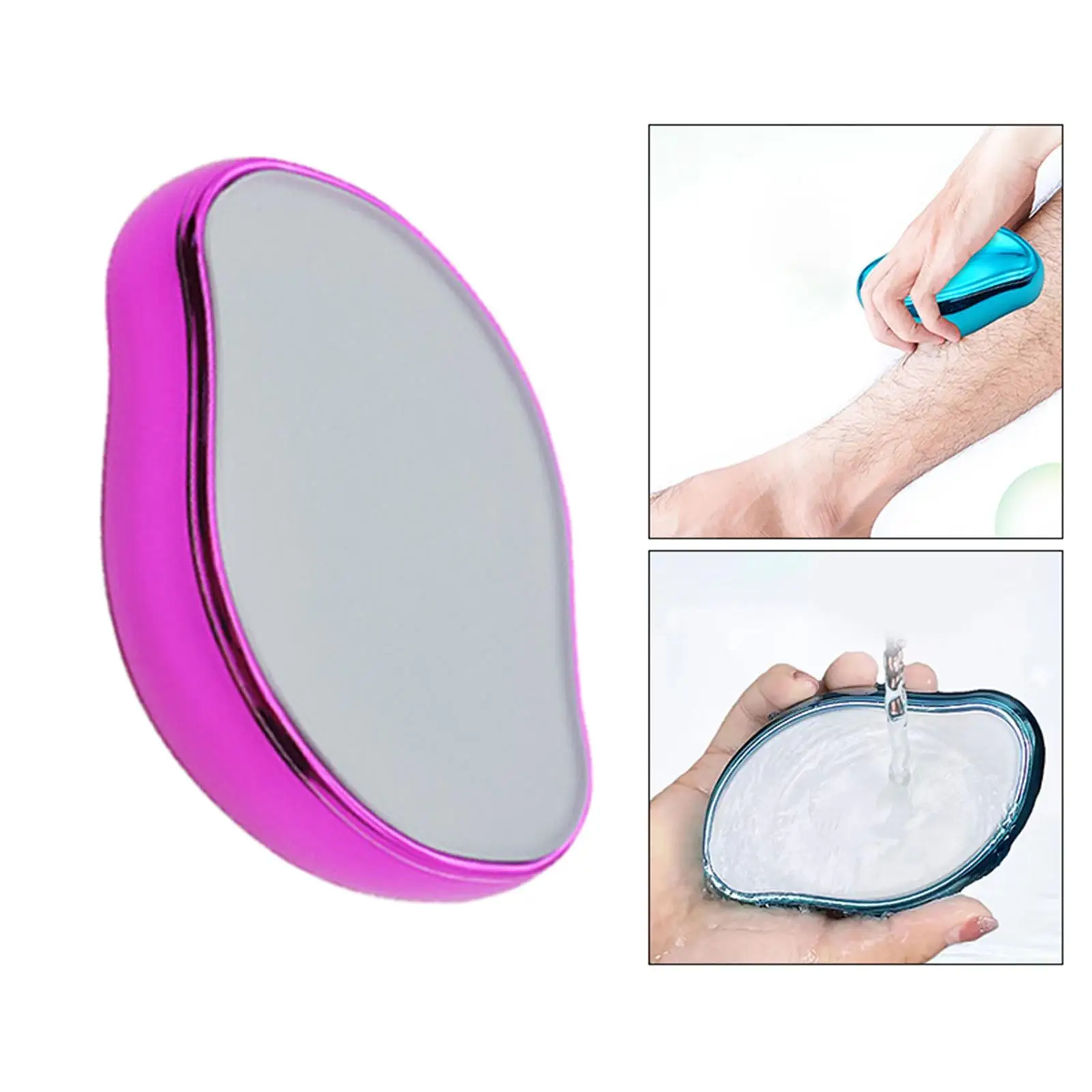 Portable Painless Physical Hair Removal Epilator Reusable for Back Arm