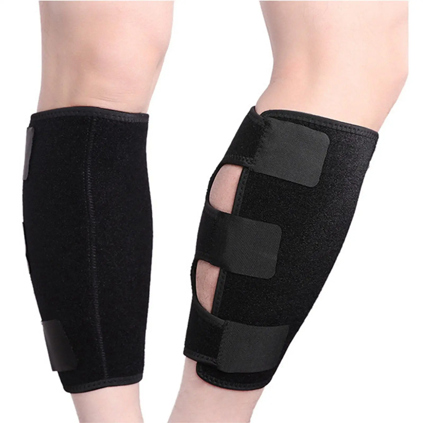 1 Piece Calf Support Brace Accessories Elastic Adjustable Durable Leg Sleeves for Men and Women Gym Outdoor Running Hiking