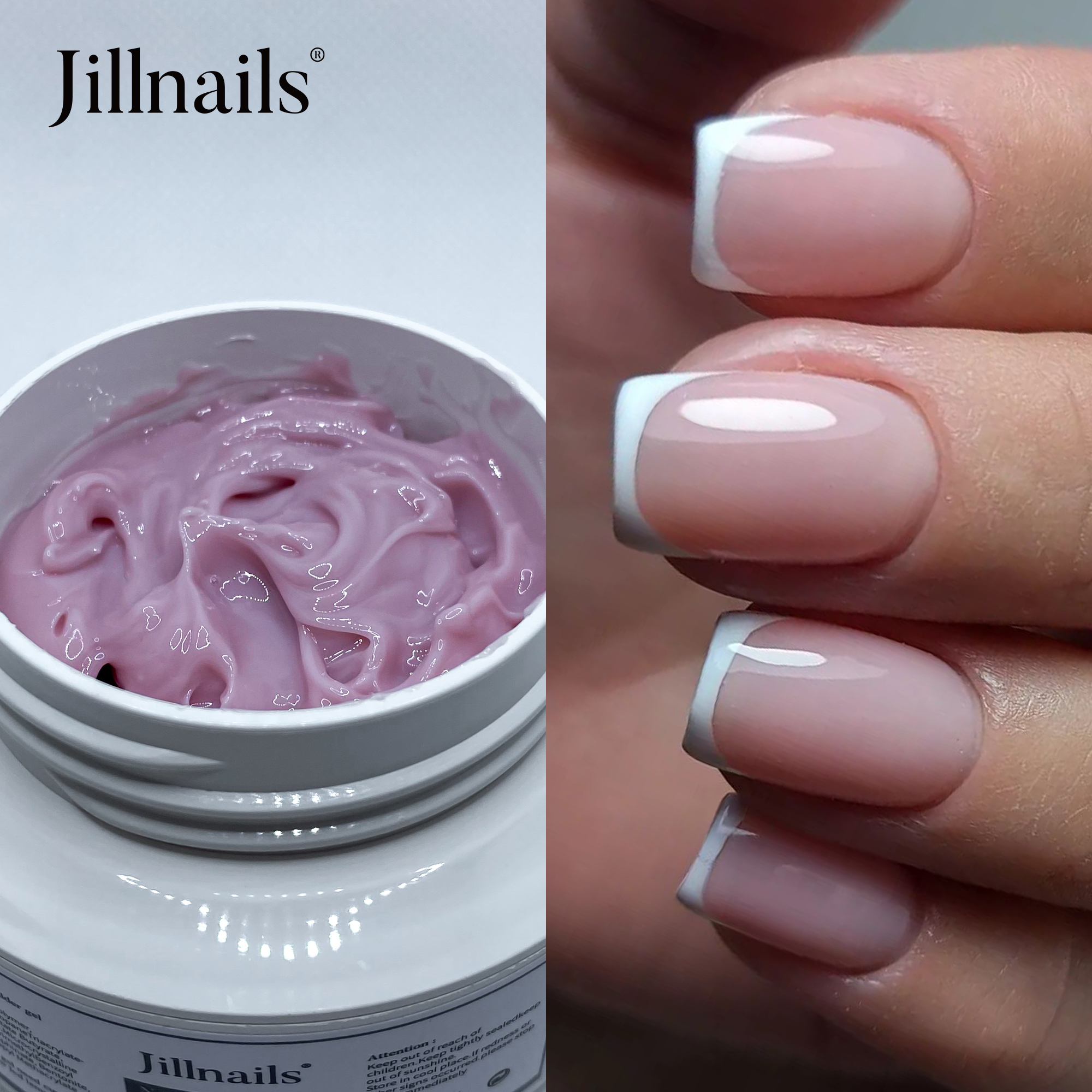 Best of Jillnails Milky Pink White Jelly Gel Builder Nail Extension Hard Cream Gel 50g 50ml Reviews & Tips