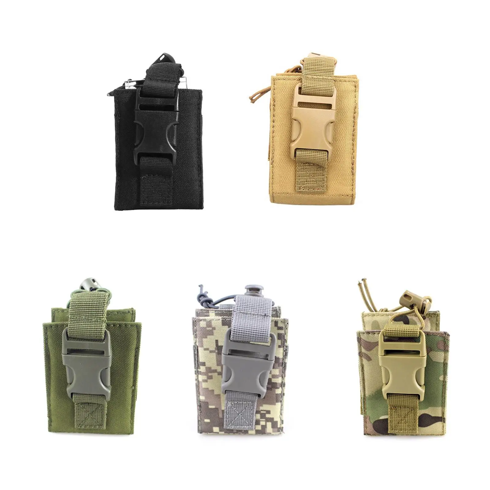 1x Radio Pouch Holder Multifunction Carrying Case Nylon Portable for Camping