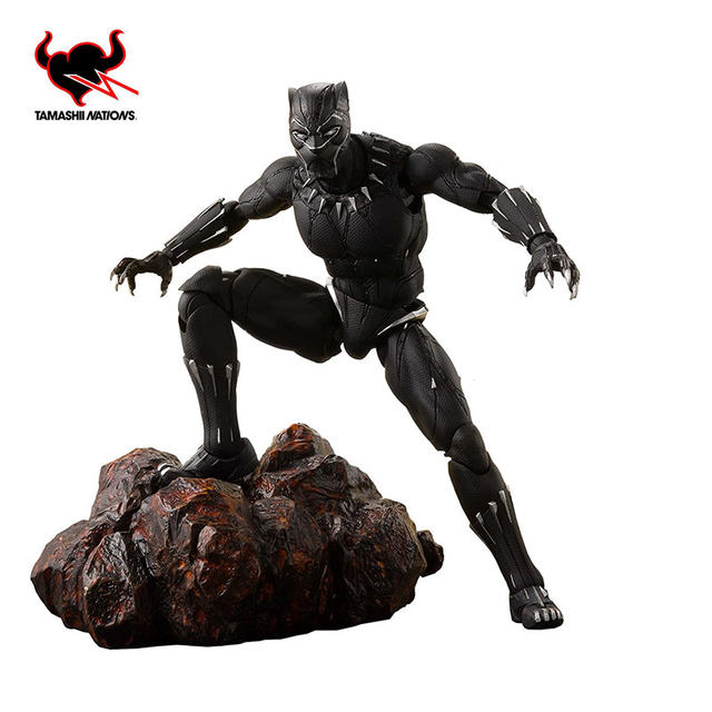 Tamashii Nations S.h. Figuarts Marvel Black Panther & Tamashii