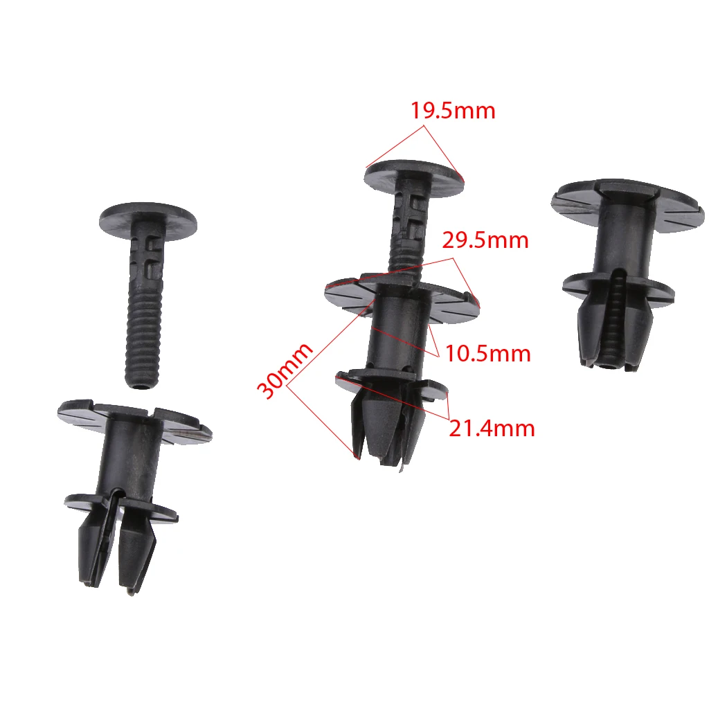 Side Skirt Sill Clip  Black Replacement Car Accessories