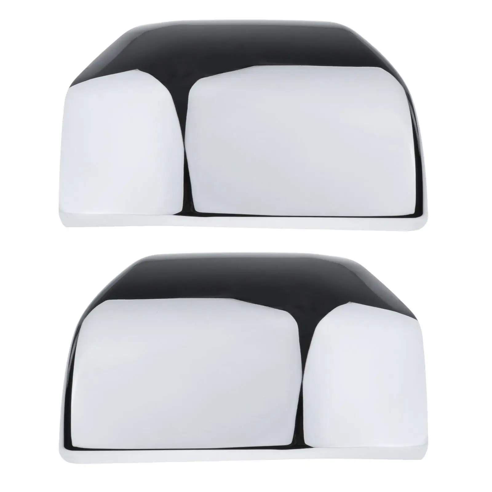 2x Car Rearview Mirror Cover Side Mirror Cover for 2015 Ford XL Standard Cab Pickup 2-Door