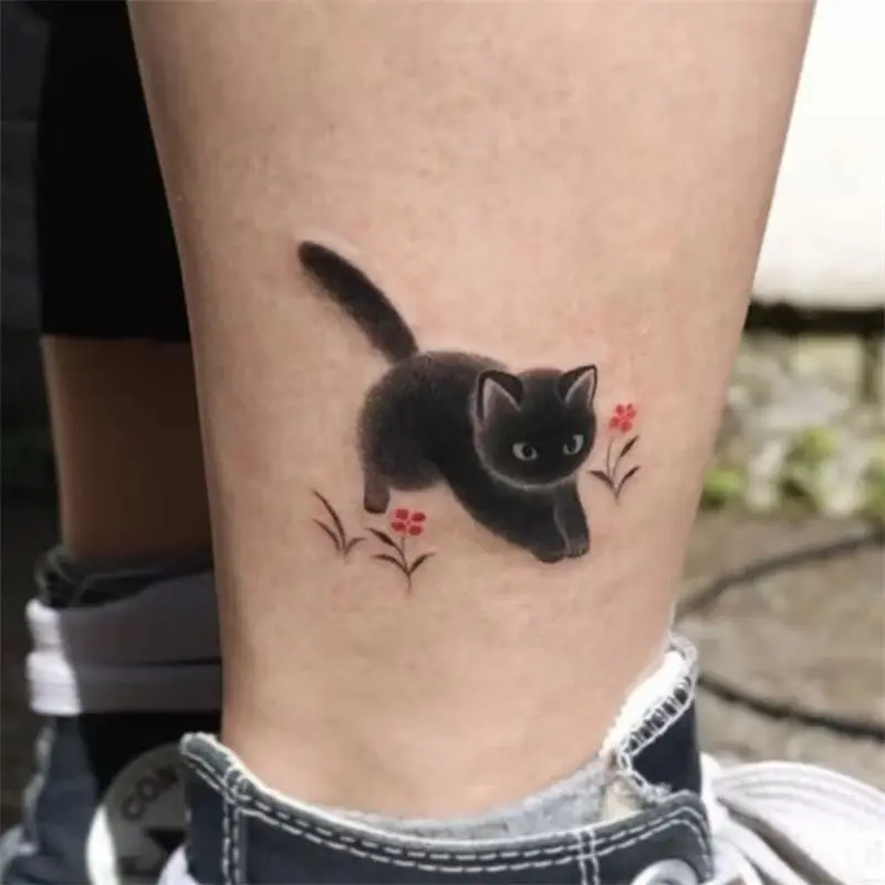 Татуировка кот (кошка), что означает?