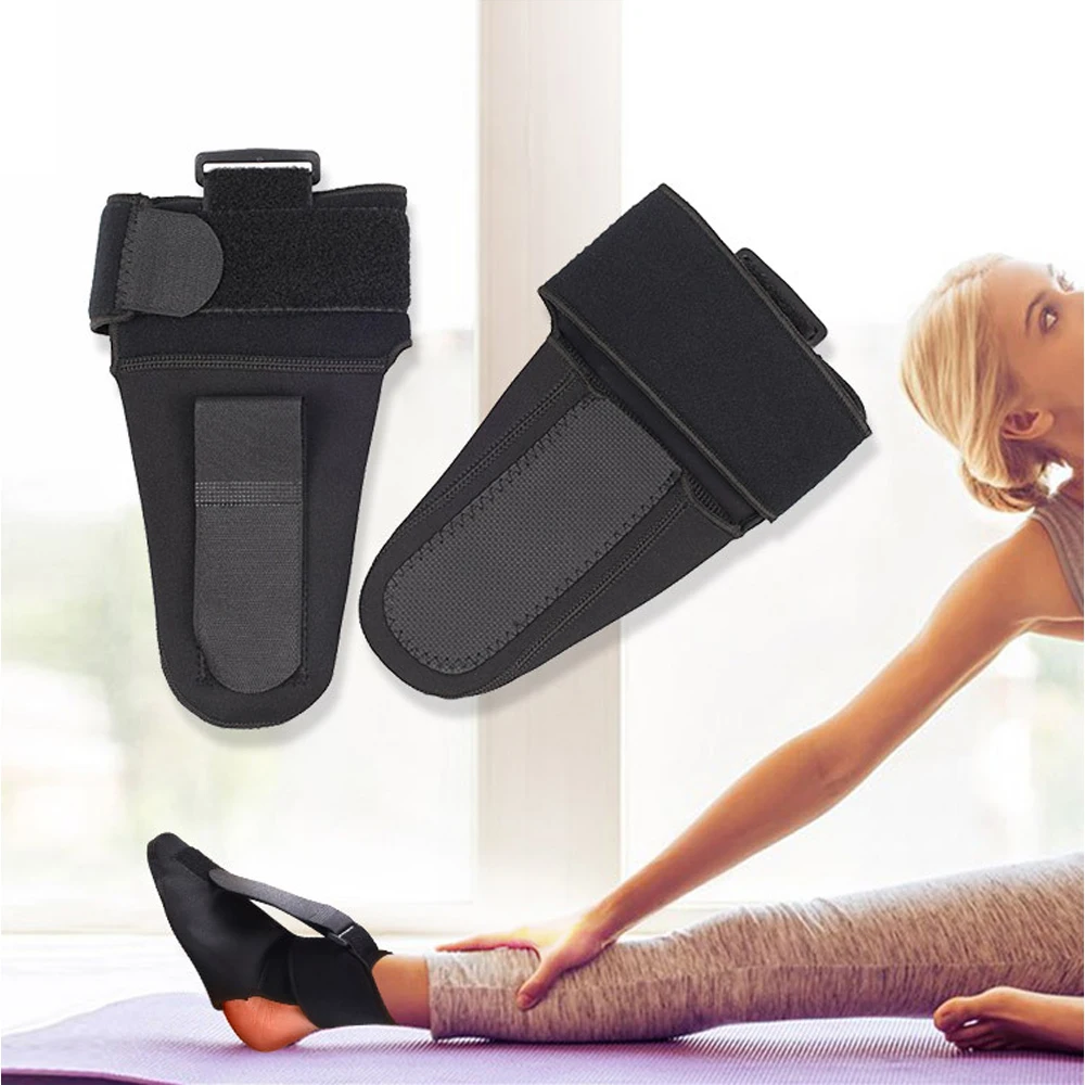 Kompressions-Plantarfasziitis-Nachtschienen-Socke, orthopädische Fußstütze mit Dorsalstropfen, weiche Dehnungs-Stiefelschienen für Füße – Detail 1