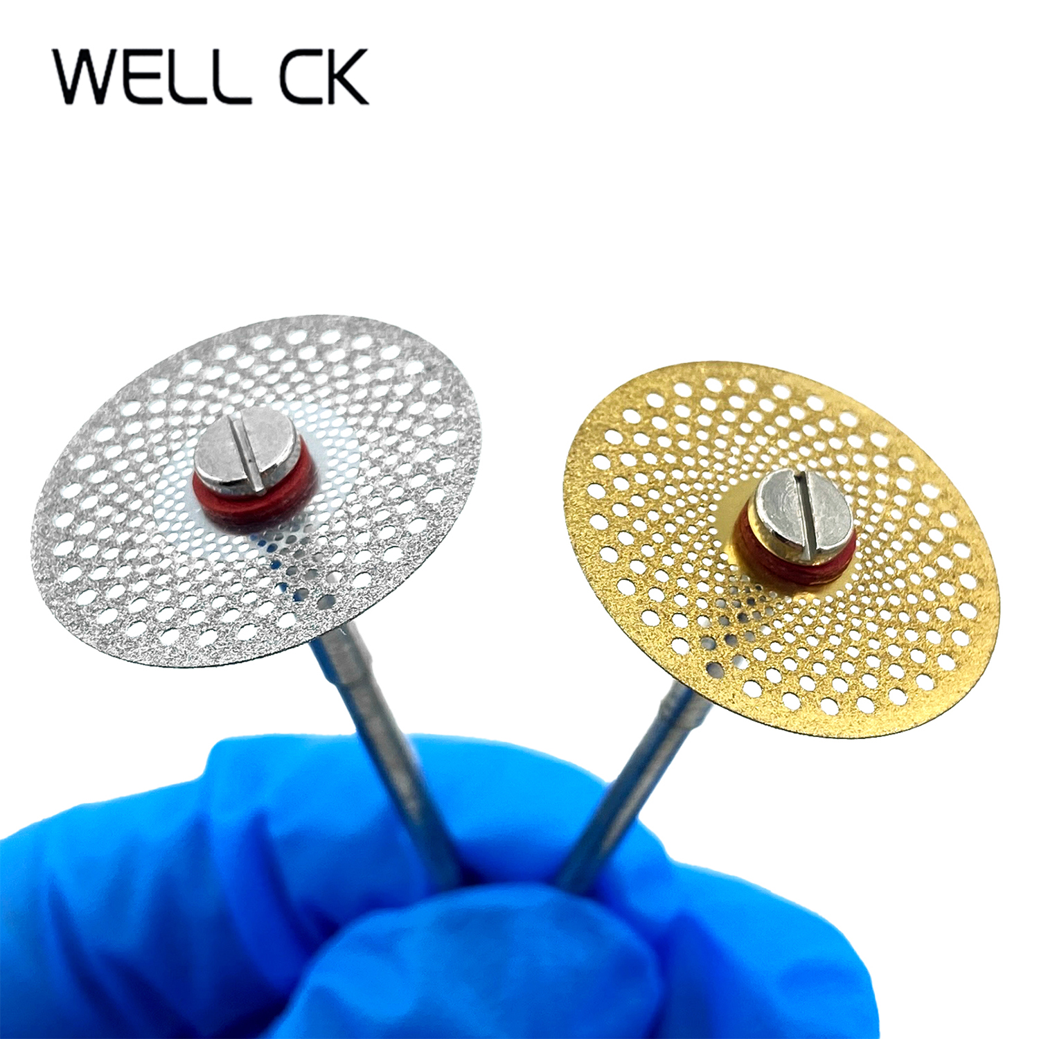 Best of WELL CK 5pcs 19mm / 22mm Diamond Disc Disks Double Sided Grit Cutting Disc Tool Thickness Dental Lab Reviews & Tips