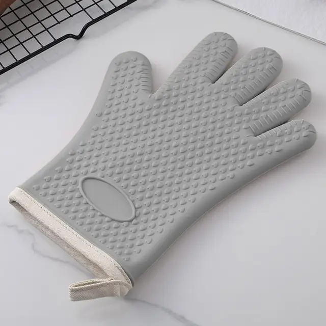 Dropship Anti-Scalding Microwave Cotton Non-Slip Insulation Gloves Oven  Mitts Kitchen Heat Resistant Thickened Cotton Heat Insulation Microwave Oven  Oven Anti Scalding Household Gloves Baking Tools to Sell Online at a Lower  Price