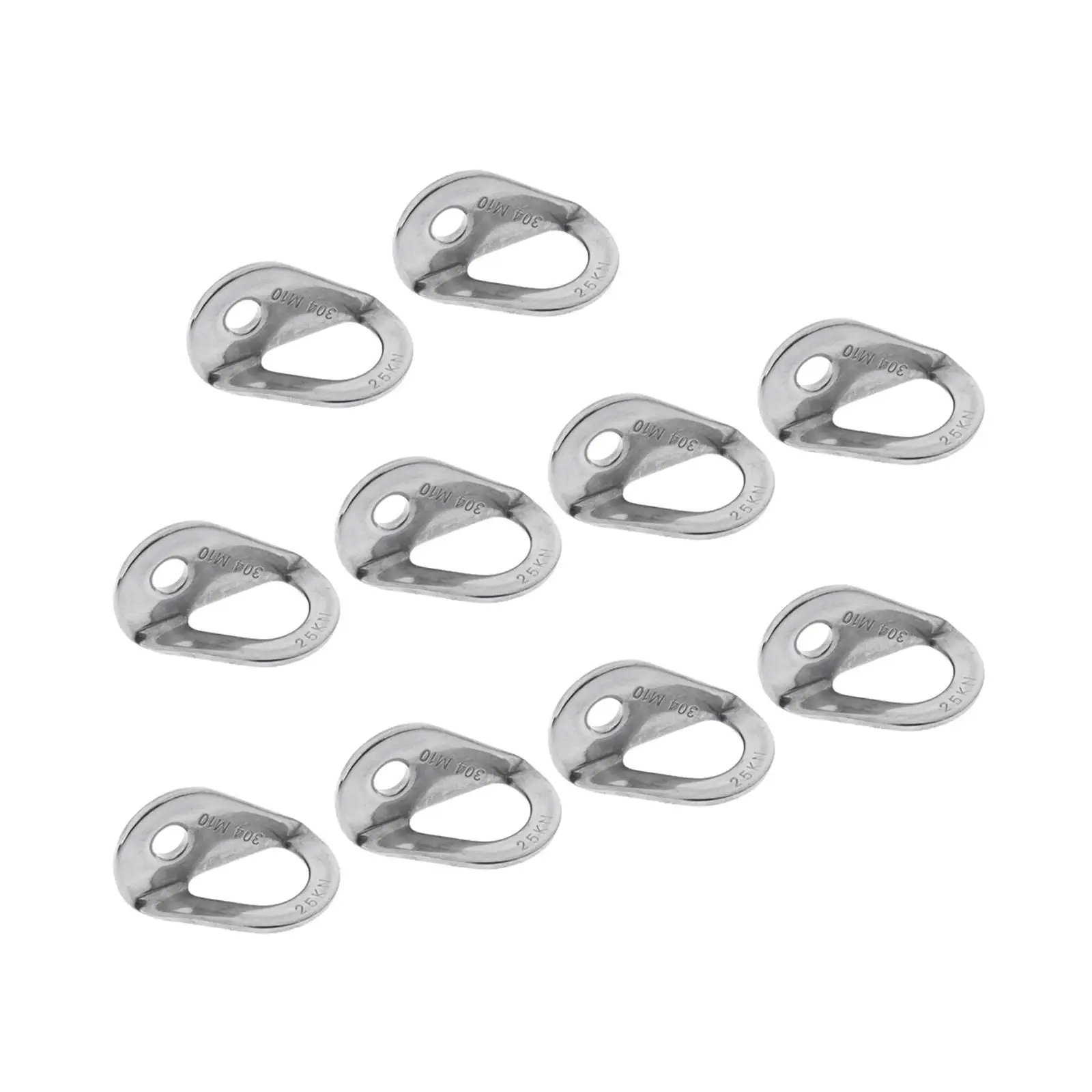10x Climbing Anchor Bolt Hanger Anchor Protection 10mm Heavy Duty Expansion Nail Bolt Hanger for Travel Outdoor Rappelling Piton