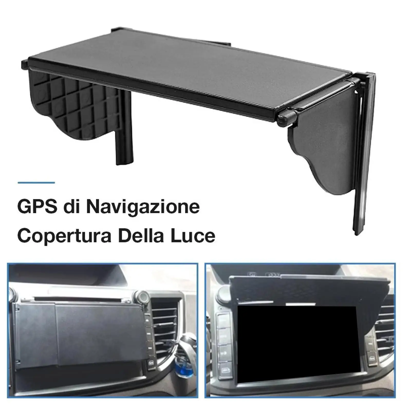 GPS Sunshade Block Sunlight Adjustable Vehicle Car Accessories Visor
