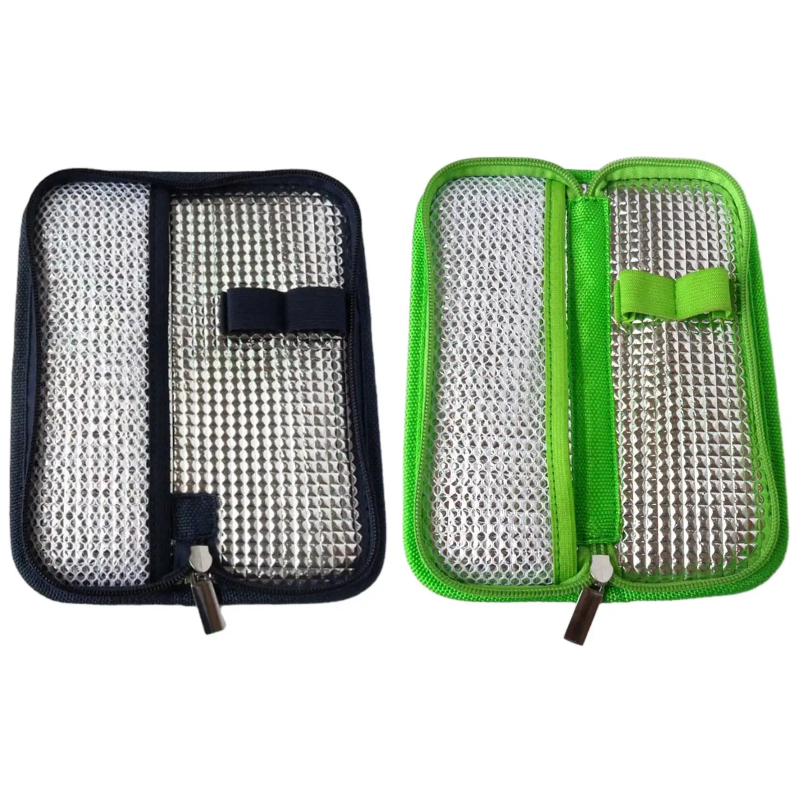 Insulation Cooling Bag Cooling Pocket Ice Packs Supplies Convenient with 2 Elastic Hoop Organizer Insulation Storage Bag