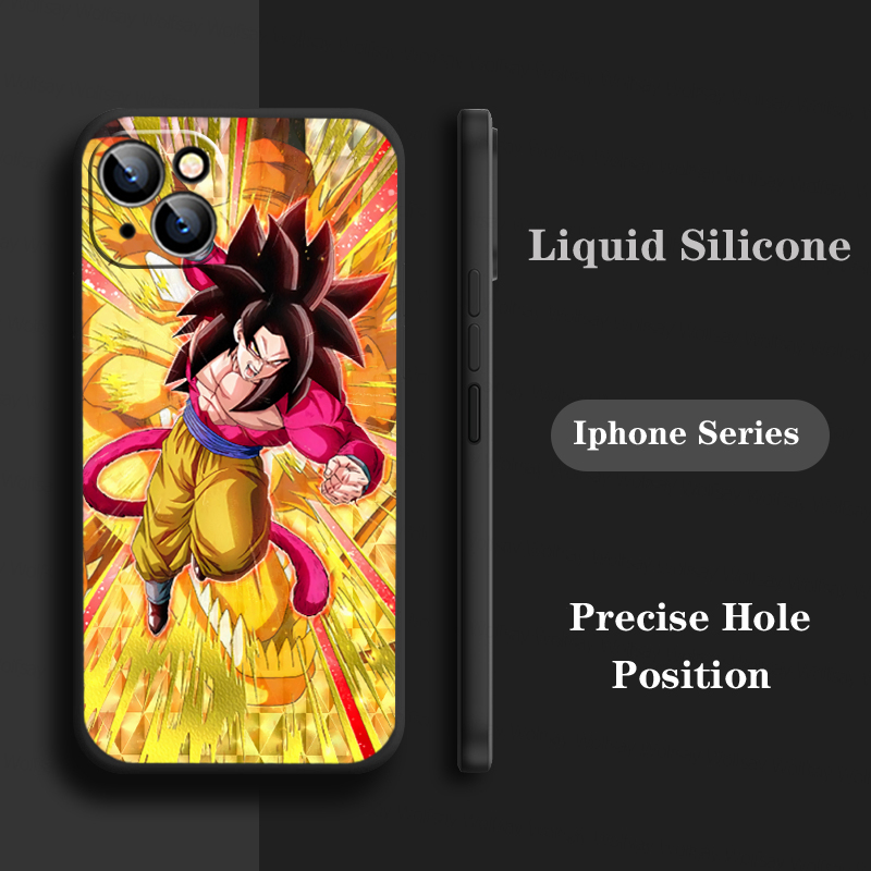 Lively Dragon Ball Gohan Uubu Phone Case For iPhone 8 Plus X Xr Xs 6 6s 8 Plus 11 12 13 Max Pro Mini 7 7P SE 2020 Kmqt Cartoon iphone 13 pro max cover