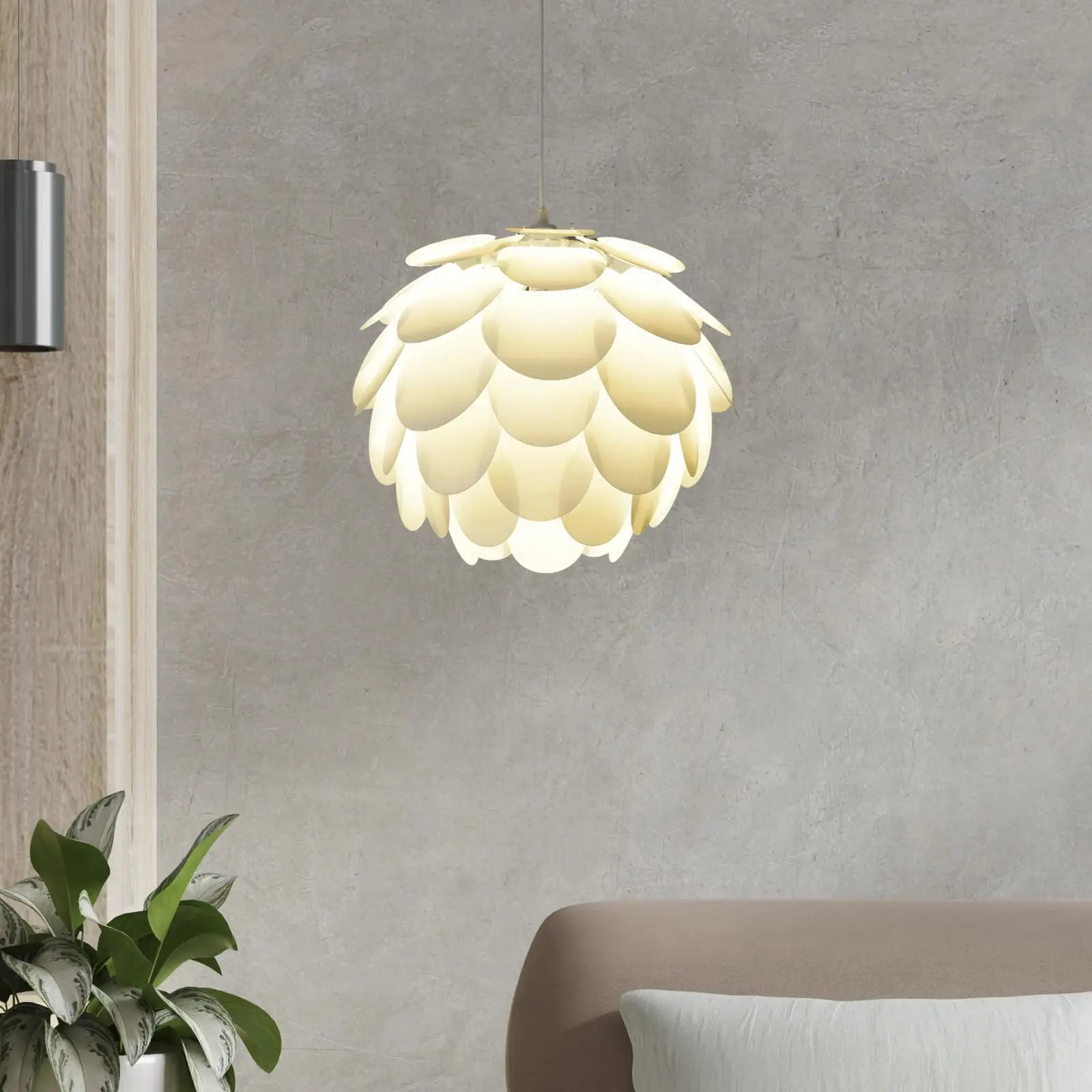 Creative Lampshade Light Fixture Cover Chandelier Simple Replacement Crafts for Coffee Shop Library Office Kitchen Decoration