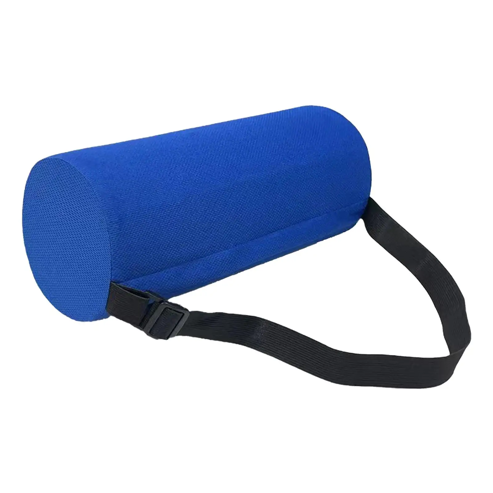 Cylindrical Waist Pillow Memory Foam Chair Pad Nonslip Waist Support Pillow Comfortable for Office Dorm Car Watching TV