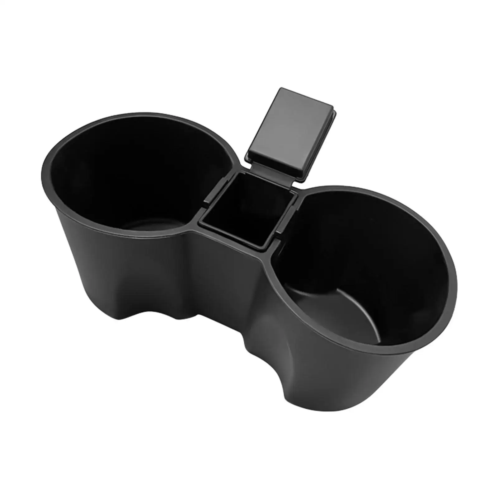 Automotive Water Cup Holder Silicone Interior Center Console Drinks Accessories Coffee Insert Bottle Cover Fits for  Model Y