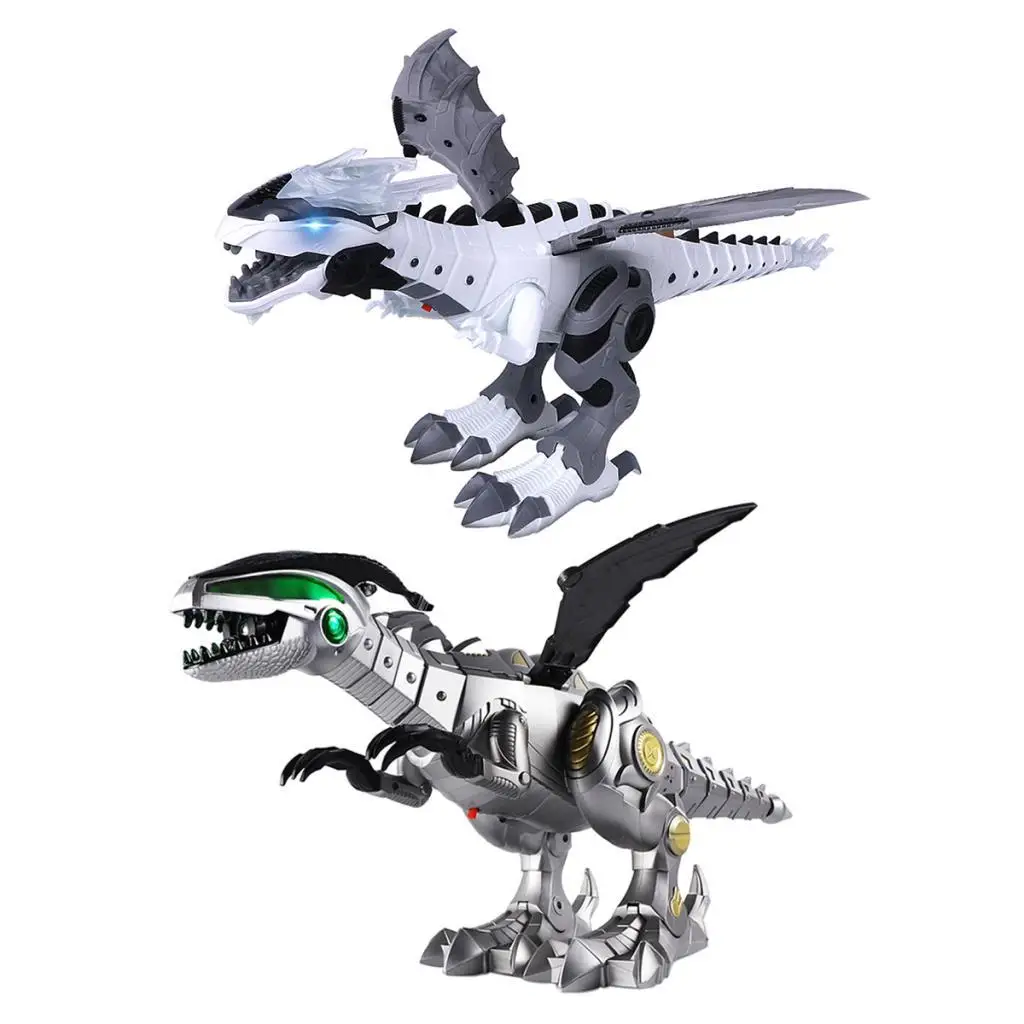 Electric Spray Dinosaur  Toy for Kids with Red Light And Sounds Gifts