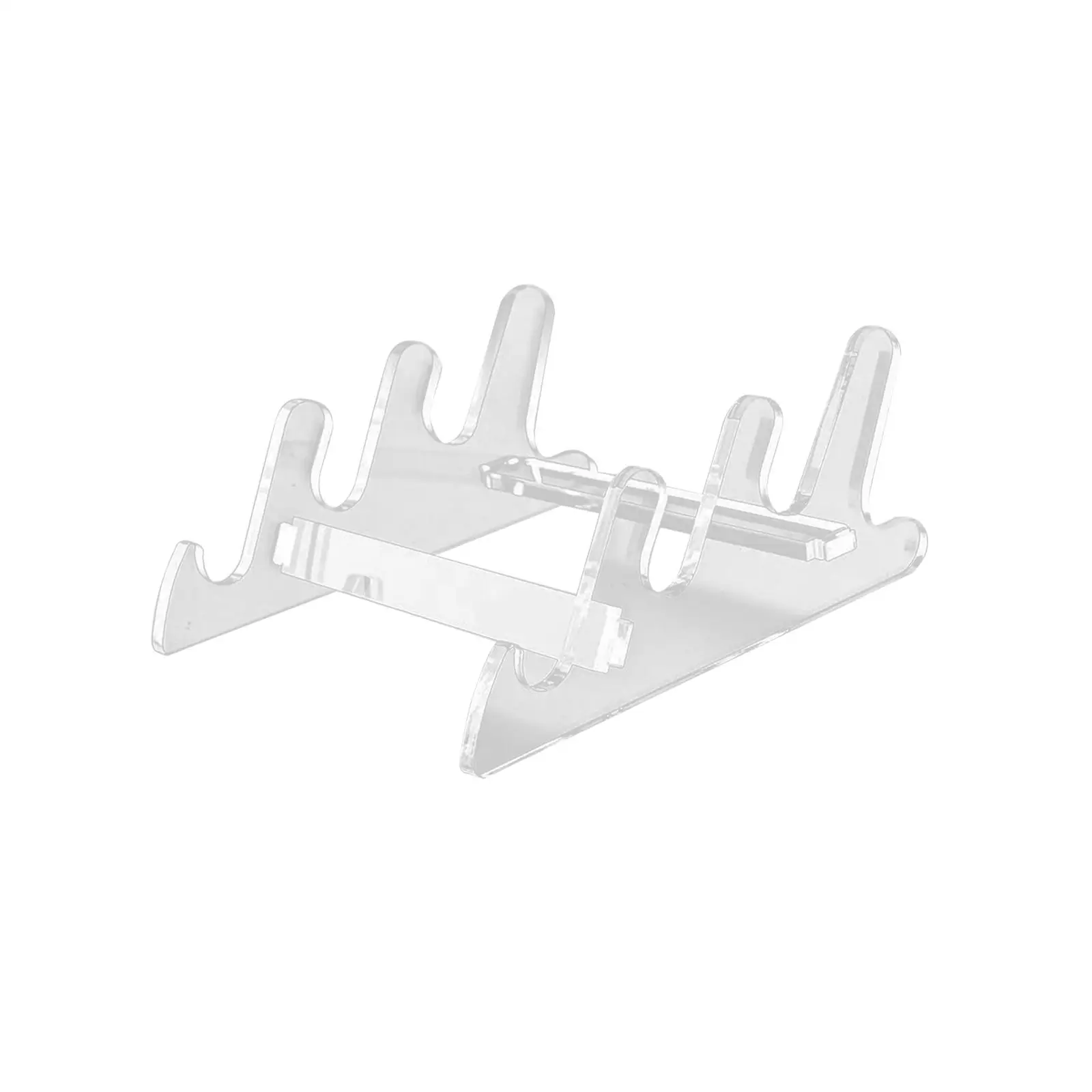 Transparent Acrylic Keyboard stand to Disassemble Easy Typing Display Stand Keyboard Bracket Holder for School Desk Office