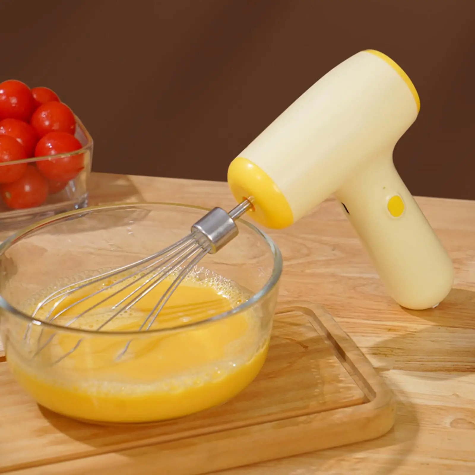 Electric Mixer Portable Food Mixers Handheld Blender 2 Mixing Head Rechargeable Whisks Dough Stirrer Egg Beater Home Appliance