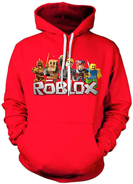 New ROBLOX Digital Printing Hooded Sweater Hooded Pullover Couple Fashion  Sweater Trendy Men Birthday Gift for Girls Kids Boys - AliExpress